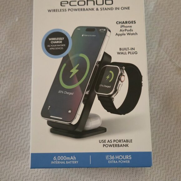 EcoHub Charging Station/ Power Bank for Apple - Picture 1 of 2